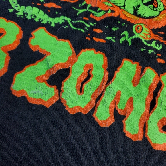 Rob Zombie Freaks on Parade Glow in Dark Concert Shirt sz Large - Picture 7 of 9